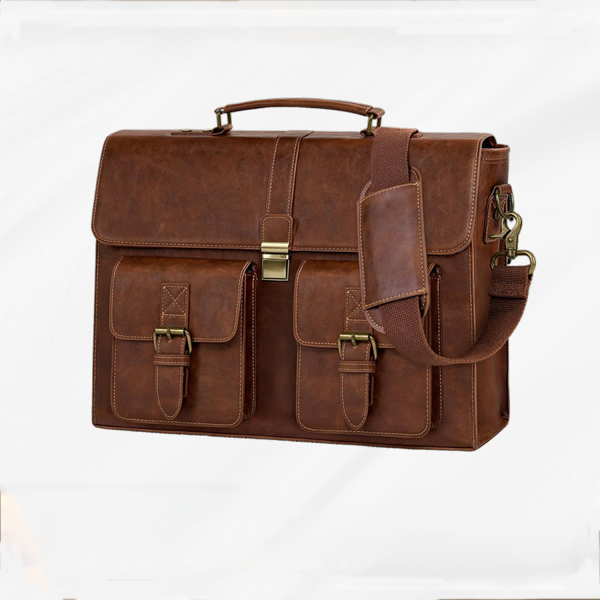 Genuine Leather Laptop Bag Briefcase