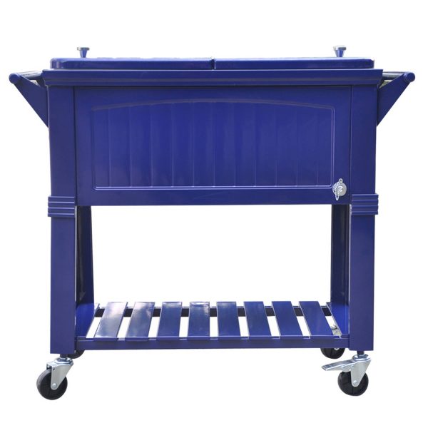 Stainless Steel Refrigerator Freezer Bar Cart