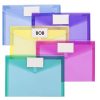Transparent Waterproof A4 Velcro File Bag
