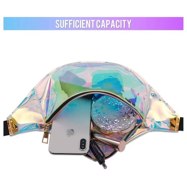 Ladies Pvc Crossbody Bag Laser
