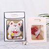 Kraft Paper Cute Gift Bags W/ Clear Window