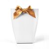 Small Foldable Portable Gift Paper Bag W/ Webbing