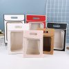 Kraft Paper Cute Gift Bags W/ Clear Window