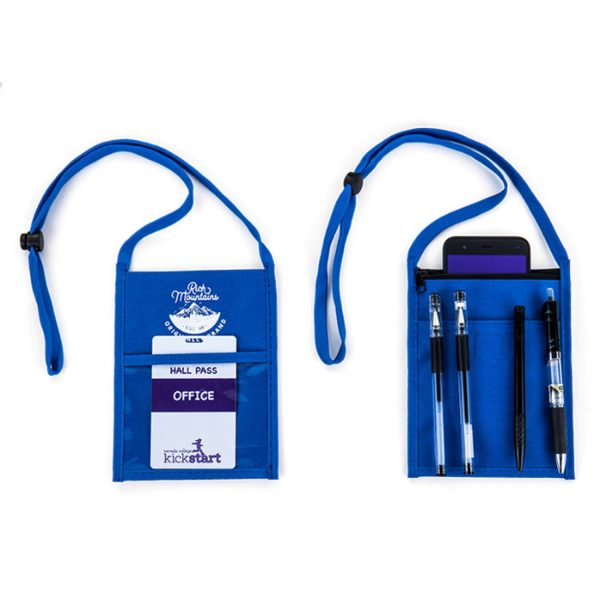 Nylon Lanyard ID bag