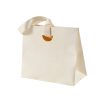 Colorful Paper Gift Tote Bags W/ Handheld Ribbon