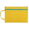 A4 Handle Zippered Document Bag File Pouch