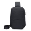 Men and women leisure simple casual chest bag backpack