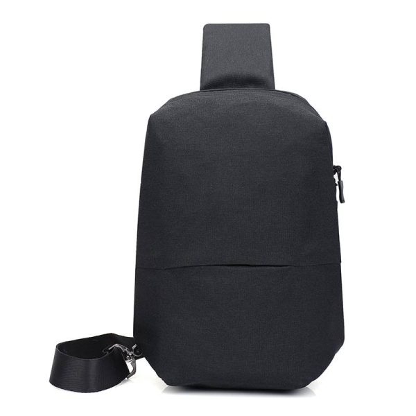 Men and women leisure simple casual chest bag backpack