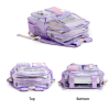 PVC outdoor fitness transparent backpack