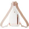 Adjustable Strap PU Leather Crossbody Chest Bag daily