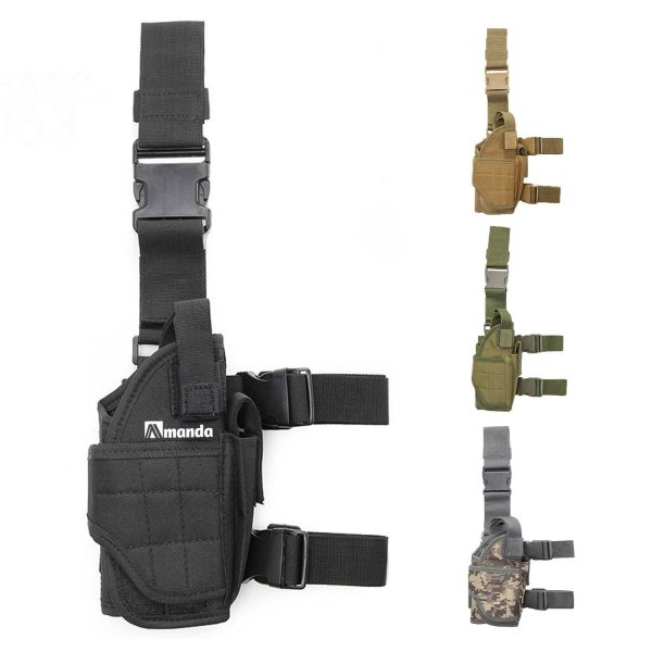 Right-Hand Thigh Holster with Magazine Pouch