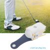 PU Leather Golf Ball Waist Bag w/ Buckle