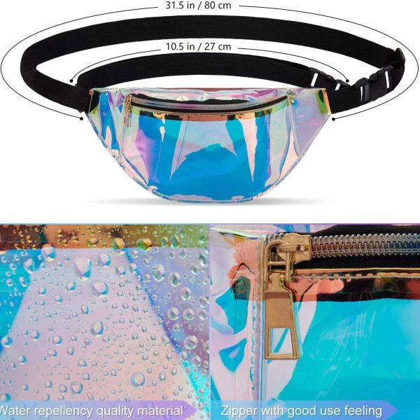 Ladies Pvc Crossbody Bag Laser