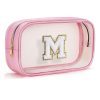 Waterproof Large Capacity PVC Letter Cosmetic Bag