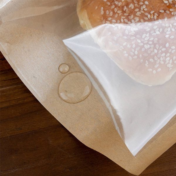 Multiple sizes Oil Proof Custom Paper Bread Bag