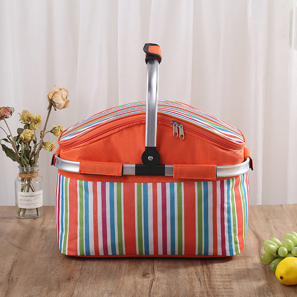 Aluminum Foil Picnic Cooler 30L Large Capacity Box