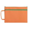 A4 Handle Zippered Document Bag File Pouch