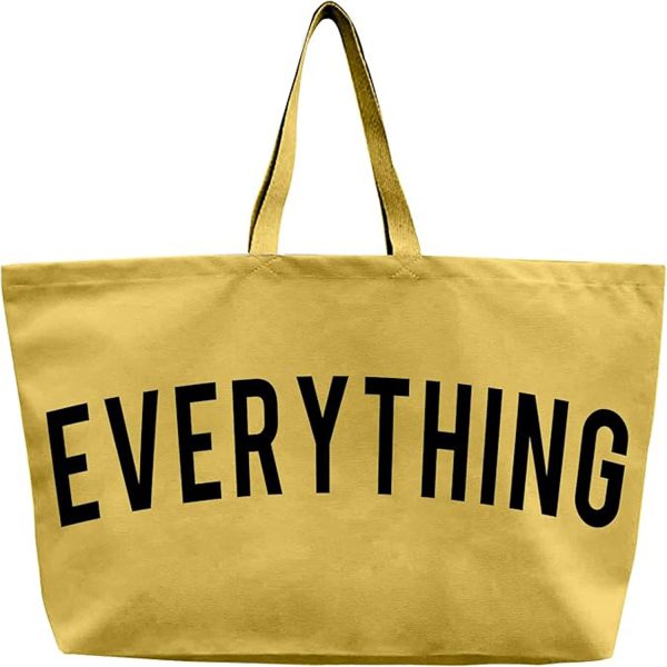 Large Capacity Portable Canvas Tote Bag
