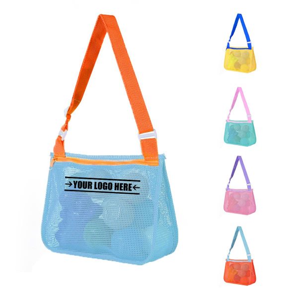 Children'S Toys Mesh Beach Bag Shells