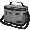 8L Leakproof Oxford Insulated Lunch Cooler Bag w/ Pocket