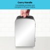 4L Portable Mini Mirrored Multi-Function Fridge