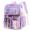 PVC outdoor fitness transparent backpack