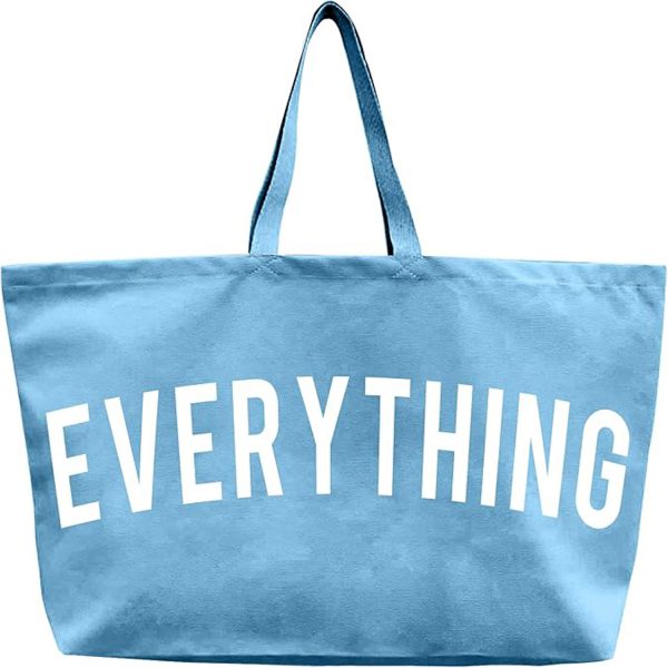 Large Capacity Portable Canvas Tote Bag