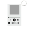 Acrylic photo signboard transparent keychain