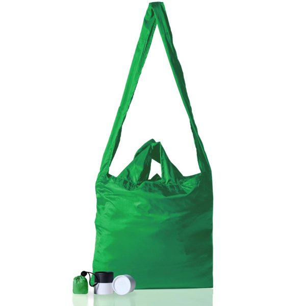 Foldaway Nylon Tote Bag for Shopping Travel