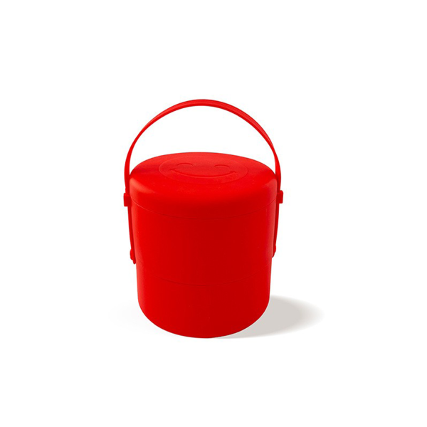 Silicone Double-Layer Insulated Lunch Box