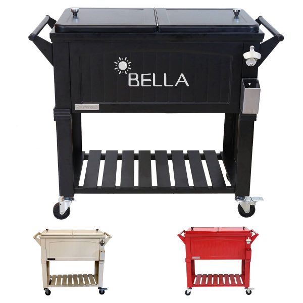Stainless Steel Refrigerator Freezer Bar Cart