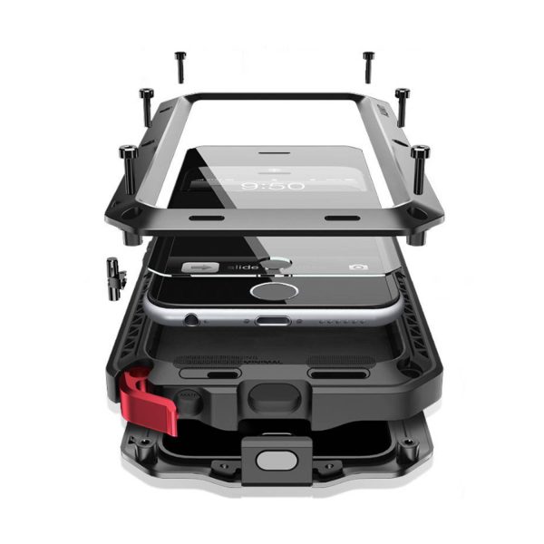 Heavy Duty Shockproof Tough Rugged Case w/ Built-inGlass Scr