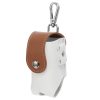 PU Leather Golf Ball Waist Bag w/ Buckle