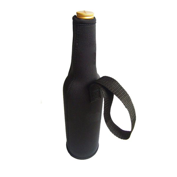 Neoprene Waterproof Zippered Bottle Sleeve