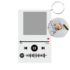 Acrylic photo signboard transparent keychain