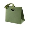 Colorful Paper Gift Tote Bags W/ Handheld Ribbon
