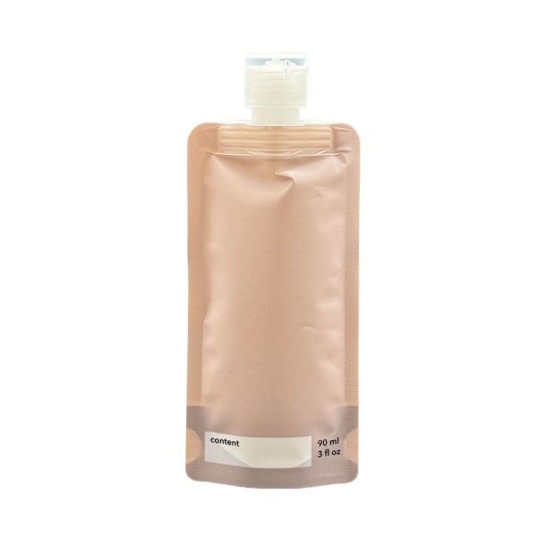 3oz Refillable Squeeze Toiletry Pouch for Travel