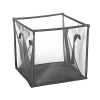 Magic Fold Laundry Basket - Dirty Clothes Storage Hamper