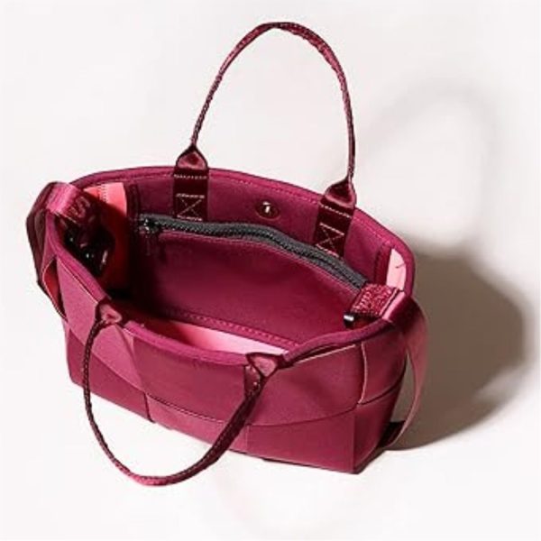 Neoprene Patchwork Design Crossbody Tote Bag for Daily Use
