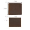 Genuine Leather RFID Blocking Bifold Wallet