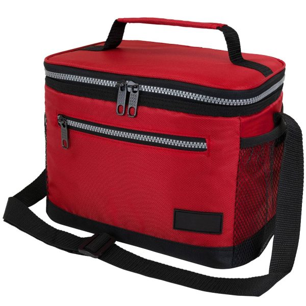 8L Leakproof Oxford Insulated Lunch Cooler Bag w/ Pocket