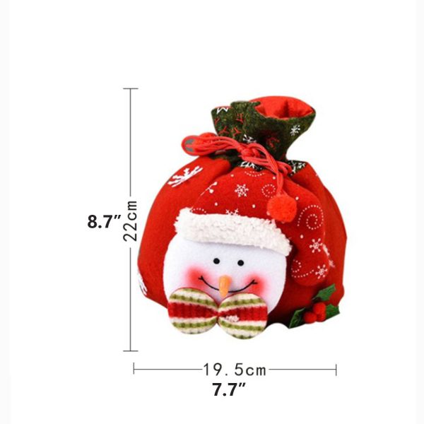 Christmas Drawstring Gift Bags