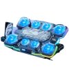Silent RGB Laptop Cooler – Aluminum & Rapid Cooling Tech