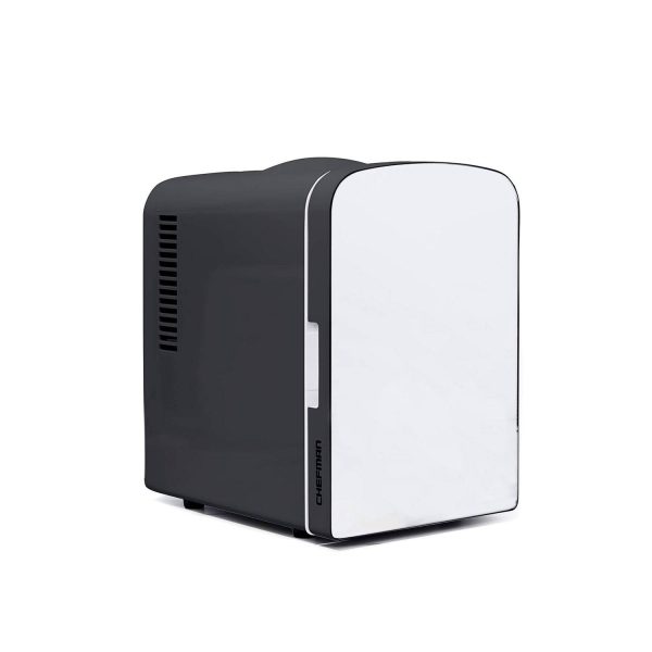 4L Portable Mini Mirrored Multi-Function Fridge