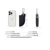 cowhide waist-hanging car key case