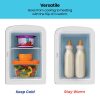 4L Portable Mini Mirrored Multi-Function Fridge
