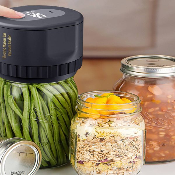 Electric vacuum sealing machine set