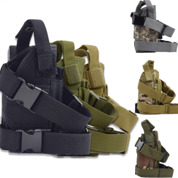 Right-Hand Thigh Holster with Magazine Pouch