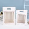 Kraft Paper Cute Gift Bags W/ Clear Window