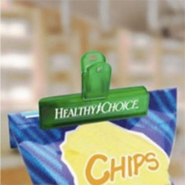 4 inch Plastic Clip - Transparent File & Snack Bag Sealer